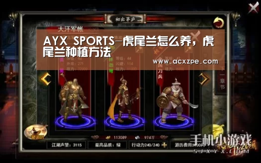 AYX SPORTS-虎尾兰怎么养,虎尾兰种植方法(图1) AYX SPORTS