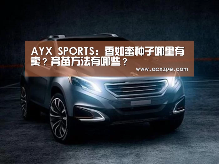 AYX SPORTS:香如蜜种子哪里有卖?育苗方法有哪些?(图3) AYX SPORTS